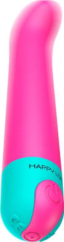 Δονητής σημείου g από σιλικόνη σε ροζ χρώμα, μήκους 13 εκ. και μέγιστης διαμέτρου 2 εκ.