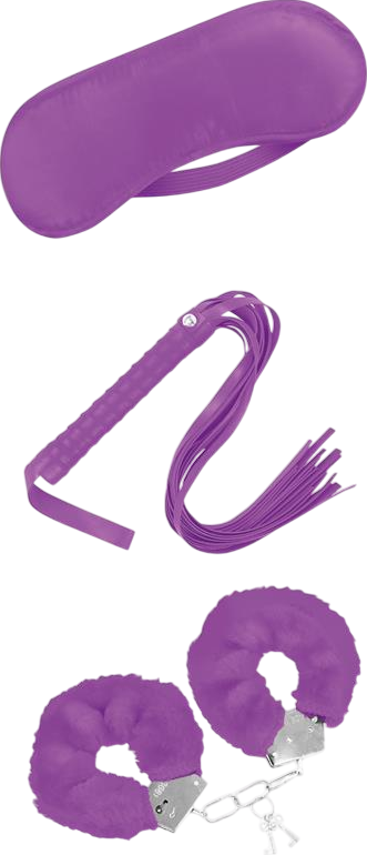 Sex toy kit σε μοβ χρώμα