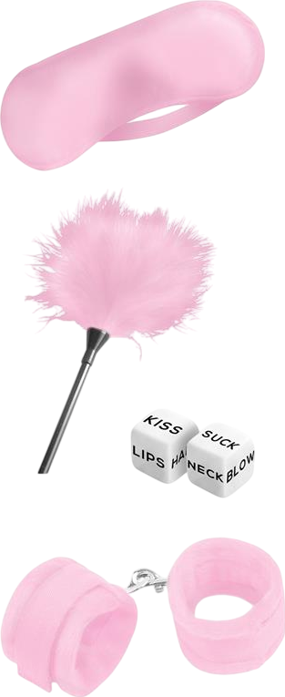 Sex toy kit σε ροζ χρώμα