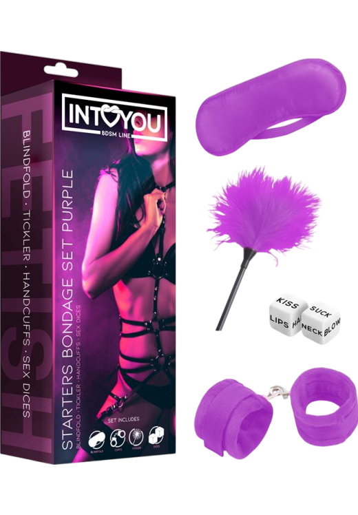 Sex toy kit σε μοβ χρώμα