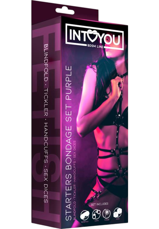 Sex toy kit σε μοβ χρώμα