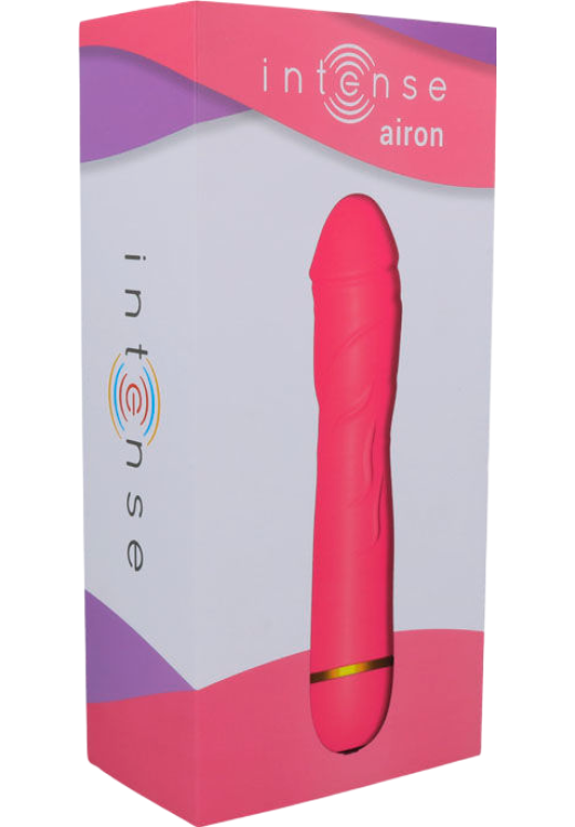 Ρεαλιστικός δονητής από σιλικόνη σε ροζ χρώμα, μήκους 18 εκ. και μέγιστης διαμέτρου 3,5 εκ.