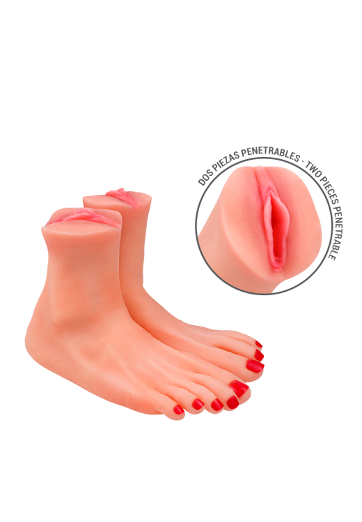 Αυνανιστήρι κόλπου από tpe σε φυσικό χρώμα, μήκους 21 εκ. και μέγιστης διαμέτρου 7,5 εκ.