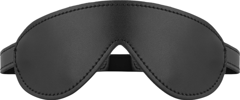 Κλειστή μάσκα από δερματίνη