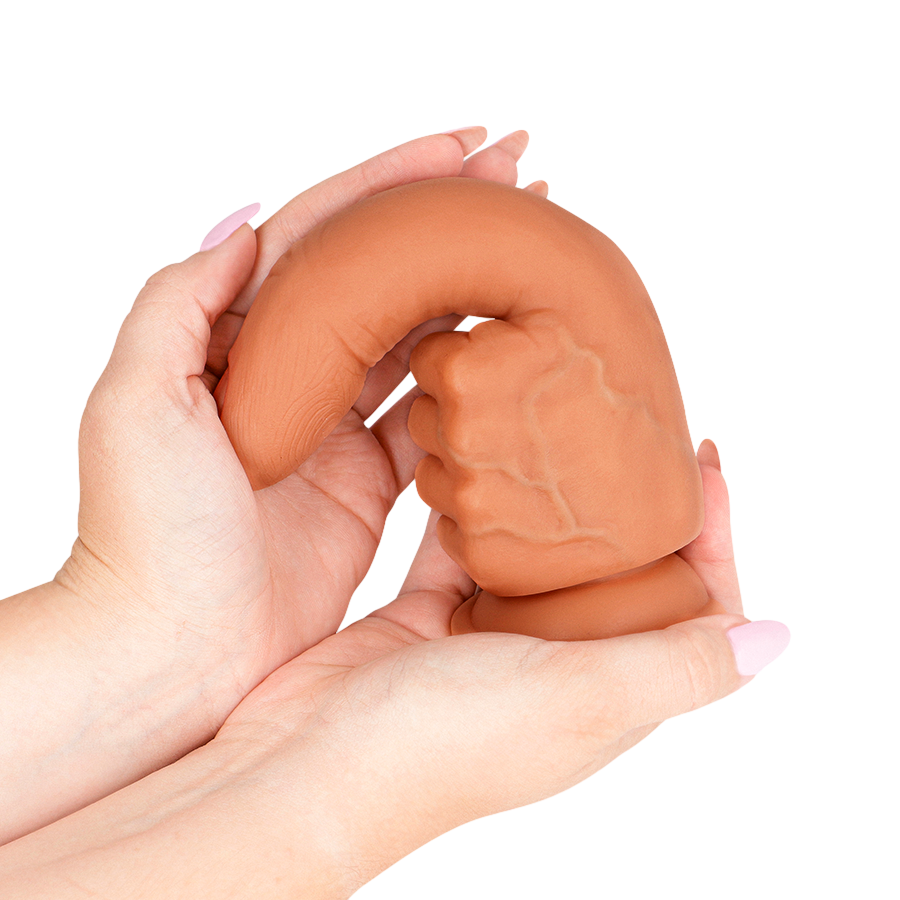 Ομοίωμα πέους από σιλικόνη σε φυσικό χρώμα, μήκους 20 εκ. και μέγιστης διαμέτρου 3,5 εκ.