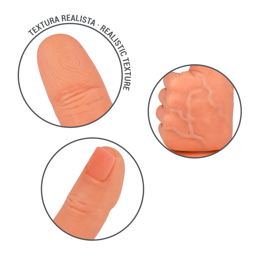 Ομοίωμα πέους από σιλικόνη σε φυσικό χρώμα, μήκους 20 εκ. και μέγιστης διαμέτρου 3,5 εκ.
