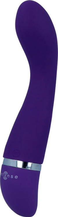 Δονητής σημείου g από σιλικόνη σε μοβ χρώμα, μήκους 18,7 εκ. και μέγιστης διαμέτρου 3,5 εκ.