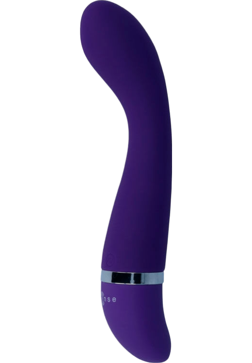 Δονητής σημείου g από σιλικόνη σε μοβ χρώμα, μήκους 18,7 εκ. και μέγιστης διαμέτρου 3,5 εκ.