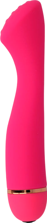 Δονητής σημείου g από σιλικόνη σε ροζ χρώμα, μήκους 17,7 εκ. και μέγιστης διαμέτρου 3,4 εκ.