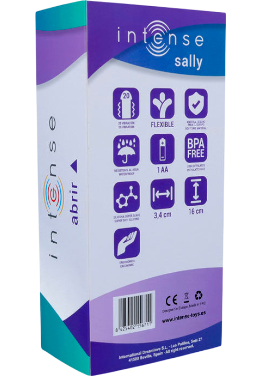 Δονητής σημείου g από σιλικόνη σε μοβ χρώμα, μήκους 16 εκ. και μέγιστης διαμέτρου 3,4 εκ.