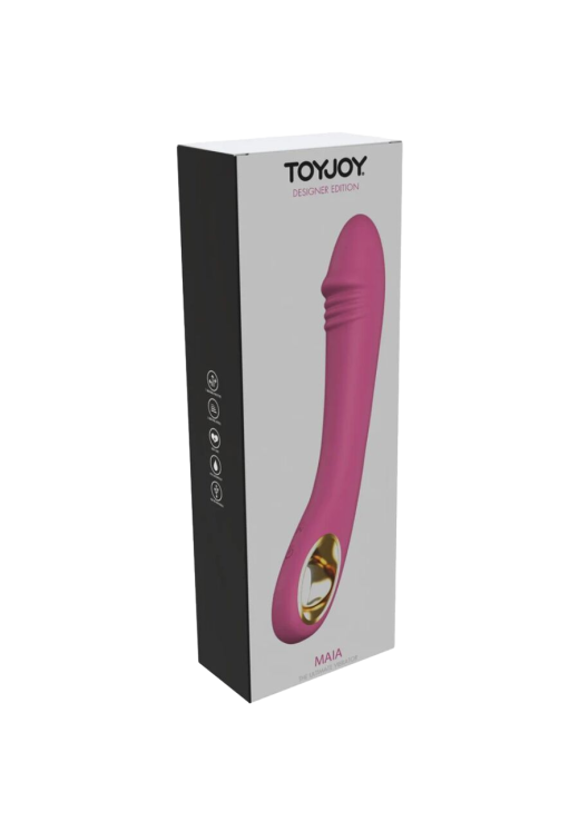 Ρεαλιστικός δονητής από σιλικόνη σε ροζ χρώμα, μήκους 21 εκ. και μέγιστης διαμέτρου 3,5 εκ.