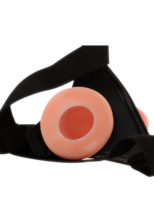 Κούφιο στραπόν από tpr σε φυσικό χρώμα, μήκους 18 εκ. και μέγιστης διαμέτρου 5 εκ.