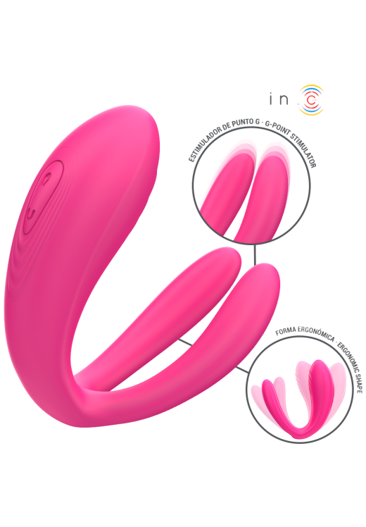 Layon δονητής από σιλικόνη σε ροζ χρώμα, μήκους 13,2 εκ. και μέγιστης διαμέτρου 4,2 εκ. με τηλεχειριζόμενο χειρισμό