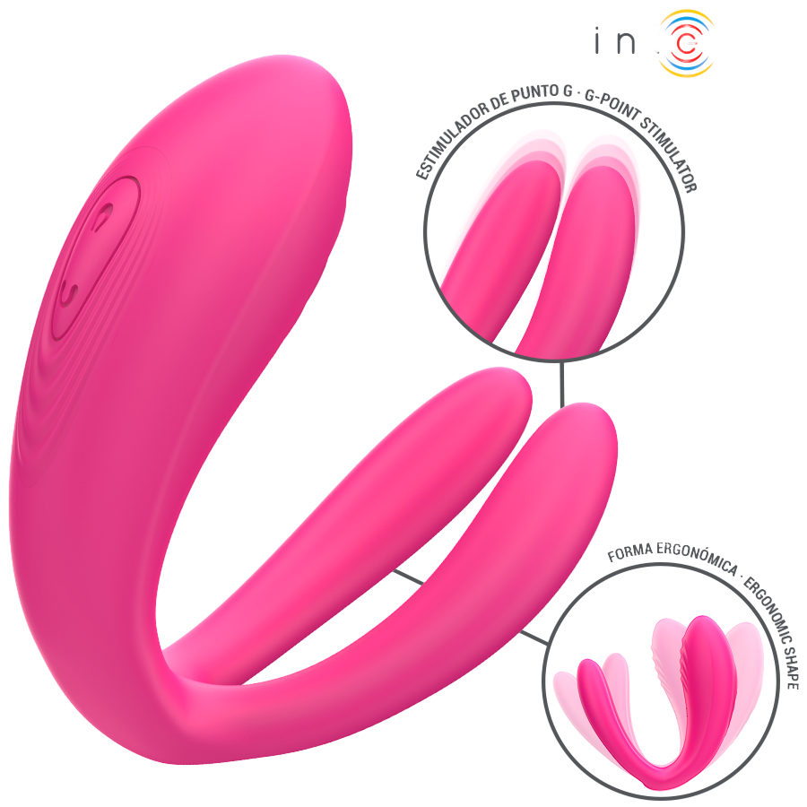 Layon δονητής από σιλικόνη σε ροζ χρώμα, μήκους 13,2 εκ. και μέγιστης διαμέτρου 4,2 εκ. με τηλεχειριζόμενο χειρισμό