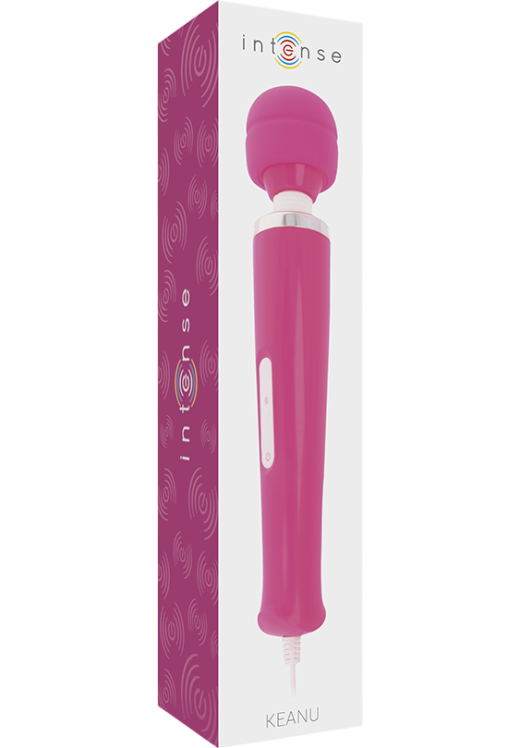 Δονητής μασάζ από σιλικόνη σε ροζ χρώμα, μήκους 36 εκ. και μέγιστης διαμέτρου 9 εκ.