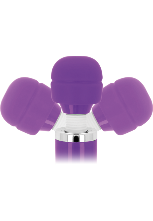 Δονητής μασάζ από σιλικόνη σε μοβ χρώμα, μήκους 36 εκ. και μέγιστης διαμέτρου 9 εκ.