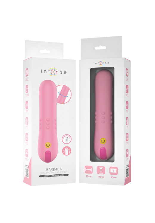 Κλασσικός δονητής από σιλικόνη σε ροζ χρώμα, μήκους 14,5 εκ. και μέγιστης διαμέτρου 3,7 εκ.