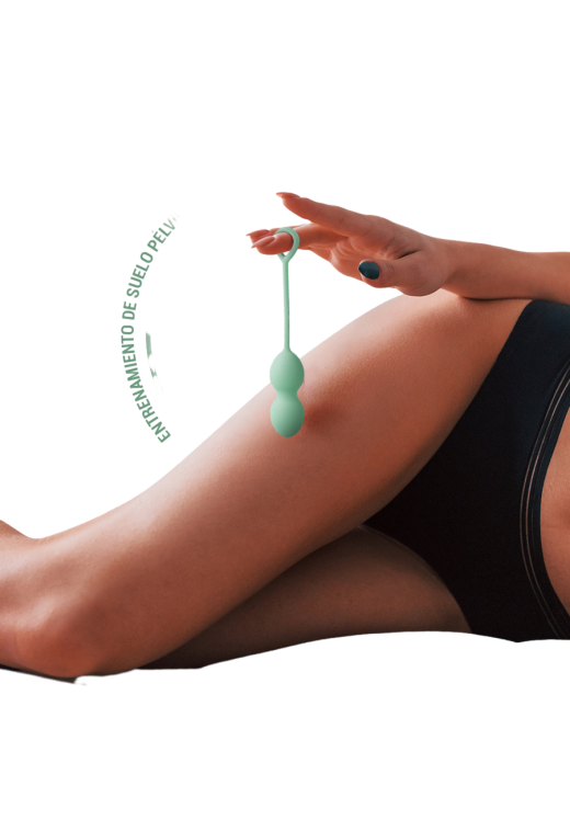 Kegel μπάλες από σιλικόνη σε πράσινο χρώμα