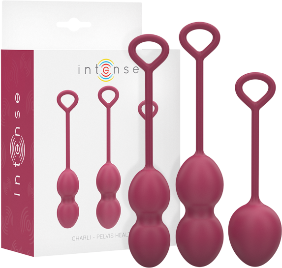 Kegel μπάλες από σιλικόνη σε μοβ χρώμα