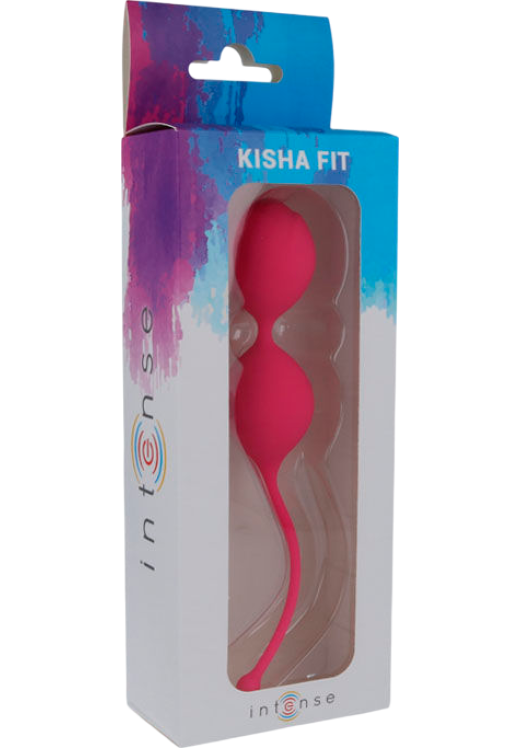 Kegel μπάλες από σιλικόνη σε ροζ χρώμα, μήκους 20 εκ. και μέγιστης διαμέτρου 3,5 εκ.