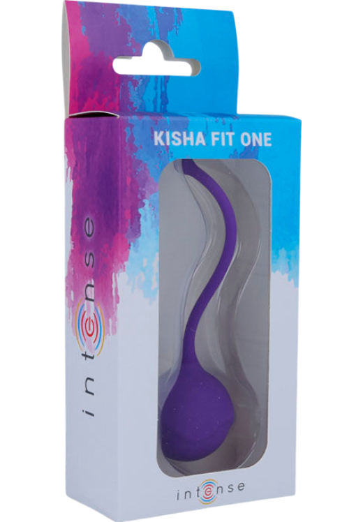 Kegel μπάλες από σιλικόνη σε μοβ χρώμα, μήκους 13 εκ. και μέγιστης διαμέτρου 4 εκ.