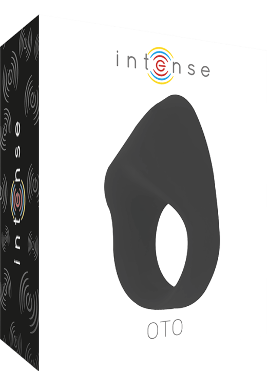 Δονούμενο δαχτυλίδι από σιλικόνη σε μαύρο χρώμα