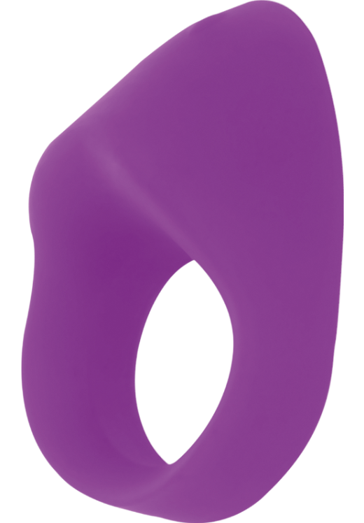 Δονούμενο δαχτυλίδι από σιλικόνη σε μοβ χρώμα