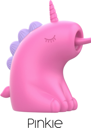 Κλειτοριδικός δονητής από σιλικόνη σε φούξια χρώμα, μήκους 7,5 εκ. και μέγιστης διαμέτρου 6,5 εκ.