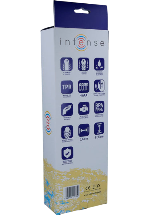 Rabbit δονητής από σιλικόνη σε μοβ χρώμα, μήκους 27,5 εκ. και μέγιστης διαμέτρου 3,6 εκ.