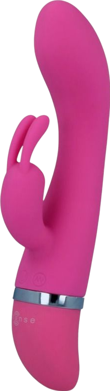 Rabbit δονητής από σιλικόνη σε ροζ χρώμα, μήκους 18,9 εκ. και μέγιστης διαμέτρου 3,4 εκ.