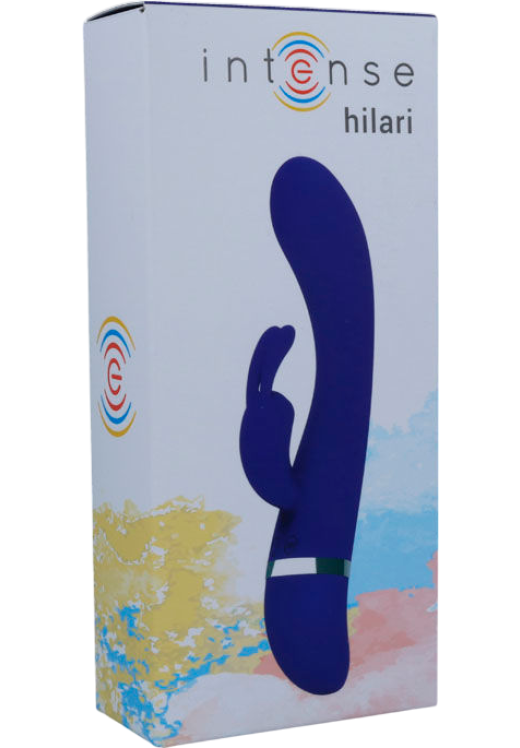 Rabbit δονητής από σιλικόνη σε μοβ χρώμα, μήκους 18,9 εκ. και μέγιστης διαμέτρου 3,4 εκ.