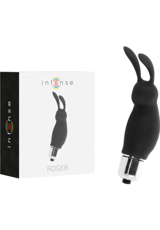 Μίνι δονητής από σιλικόνη σε μαύρο χρώμα, μήκους 9 εκ.