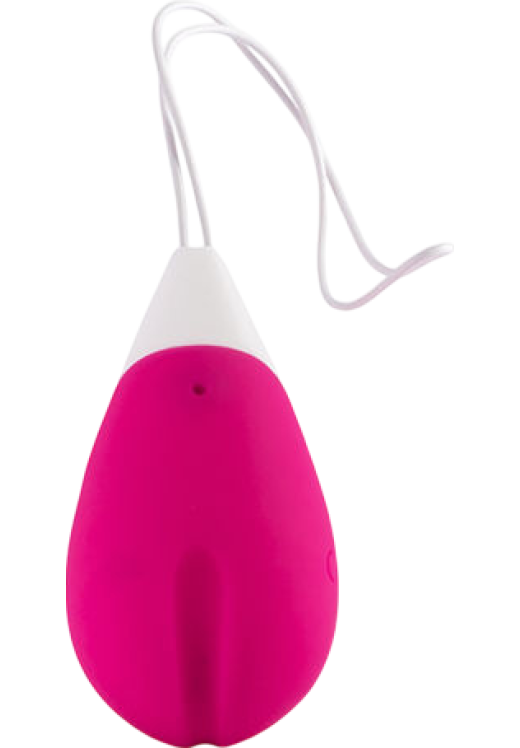 Τηλεχειριζόμενο αυγό από σιλικόνη σε ροζ χρώμα με τηλεχειριζόμενο χειρισμό