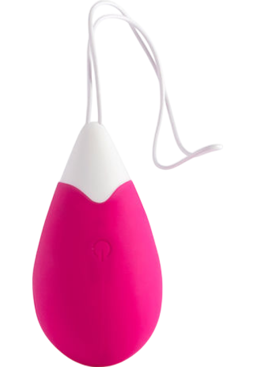 Τηλεχειριζόμενο αυγό από σιλικόνη σε ροζ χρώμα με τηλεχειριζόμενο χειρισμό