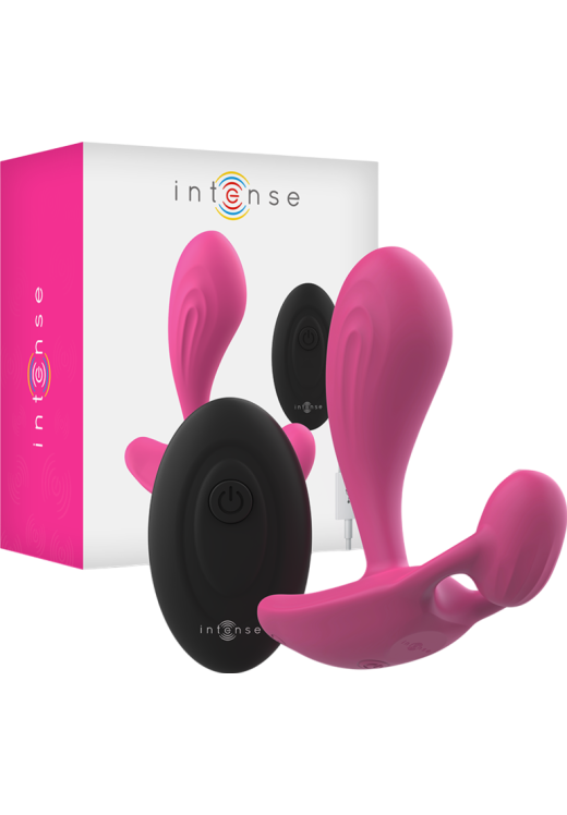 Δονούμενη σφήνα από σιλικόνη σε ροζ χρώμα, μέγιστης διαμέτρου 3 εκ.