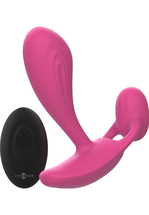 Δονούμενη σφήνα από σιλικόνη σε ροζ χρώμα, μέγιστης διαμέτρου 3 εκ.