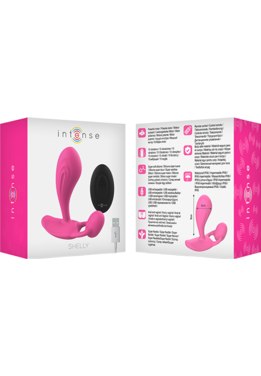 Δονούμενη σφήνα από σιλικόνη σε ροζ χρώμα, μέγιστης διαμέτρου 3 εκ.