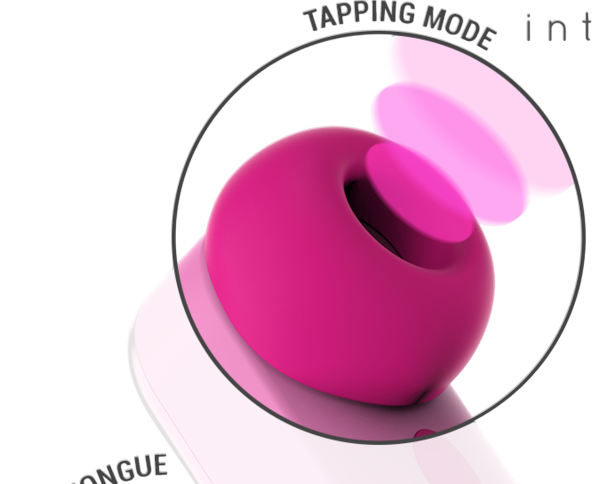 Κλειτοριδικός δονητής από σιλικόνη σε ροζ χρώμα, μήκους 6 εκ. και μέγιστης διαμέτρου 2,5 εκ.