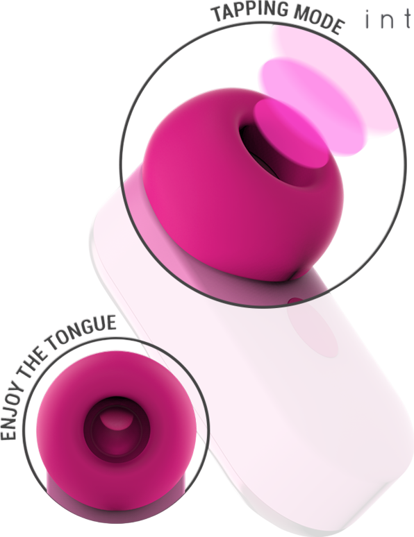 Κλειτοριδικός δονητής από σιλικόνη σε ροζ χρώμα, μήκους 6 εκ. και μέγιστης διαμέτρου 2,5 εκ.