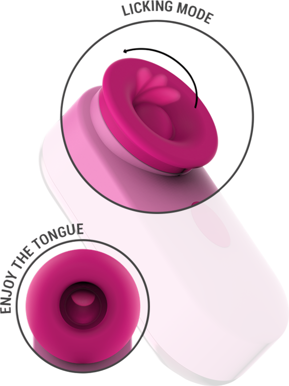 Κλειτοριδικός δονητής από σιλικόνη σε ροζ χρώμα, μήκους 6 εκ. και μέγιστης διαμέτρου 2,5 εκ.