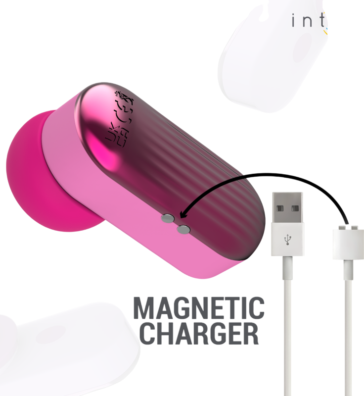 Κλειτοριδικός δονητής από σιλικόνη σε ροζ χρώμα, μήκους 6 εκ. και μέγιστης διαμέτρου 2,5 εκ.