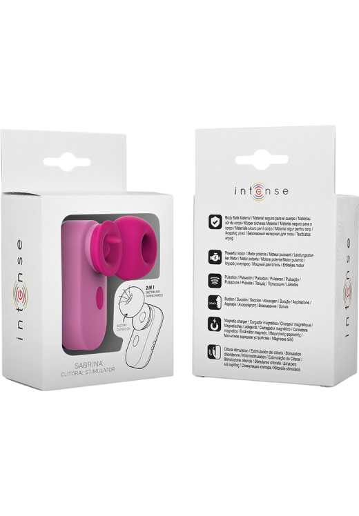 Κλειτοριδικός δονητής από σιλικόνη σε ροζ χρώμα, μήκους 6 εκ. και μέγιστης διαμέτρου 2,5 εκ.