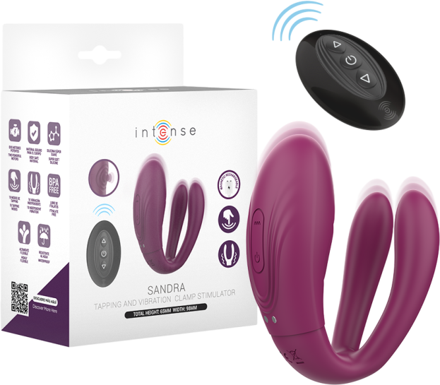 Layon δονητής από σιλικόνη σε μπορντό χρώμα, μήκους 13,8 εκ. και μέγιστης διαμέτρου 3,5 εκ. με τηλεχειριζόμενο χειρισμό