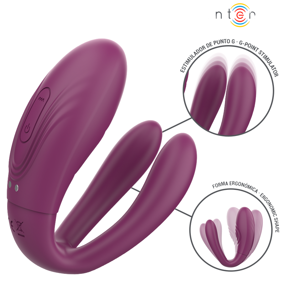 Layon δονητής από σιλικόνη σε μπορντό χρώμα, μήκους 13,8 εκ. και μέγιστης διαμέτρου 3,5 εκ. με τηλεχειριζόμενο χειρισμό