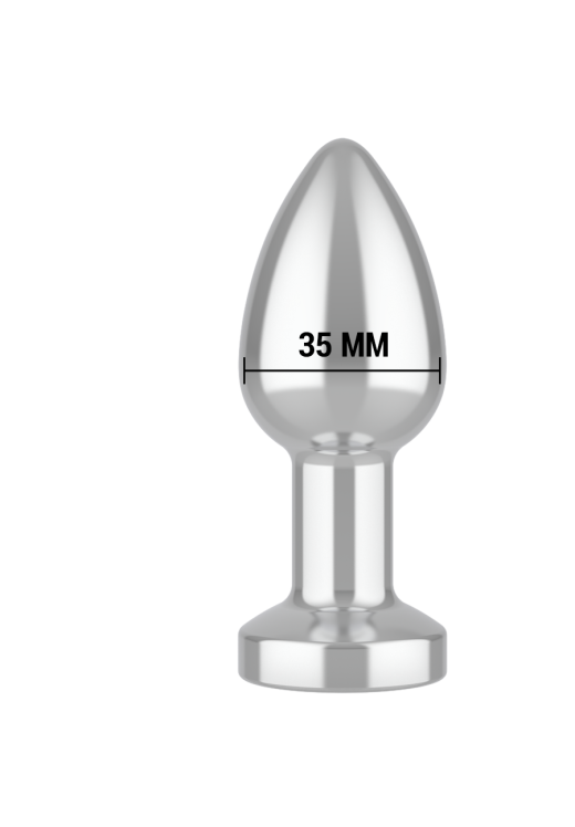 Δονούμενη σφήνα από αλουμίνιο σε ασημί χρώμα, μήκους 8 εκ. και μέγιστης διαμέτρου 3,5 εκ. με τηλεχειριζόμενο χειρισμό