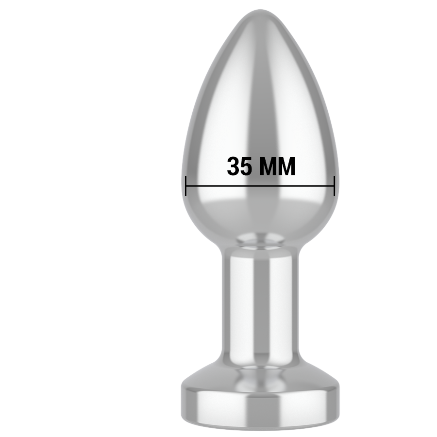 Δονούμενη σφήνα από αλουμίνιο σε ασημί χρώμα, μήκους 8 εκ. και μέγιστης διαμέτρου 3,5 εκ. με τηλεχειριζόμενο χειρισμό