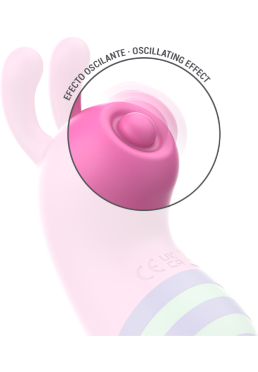 Κλειτοριδικός δονητής από σιλικόνη, μήκους 10 εκ. και μέγιστης διαμέτρου 3 εκ.