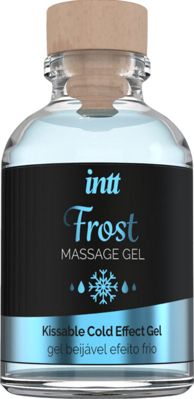 Κρέμα μασάζ με γεύση μέντα σε συσκευασία 30  ml σε πράσινο χρώμα