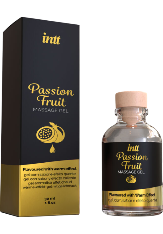 Κρέμα μασάζ με γεύση passion fruit σε συσκευασία 30  ml