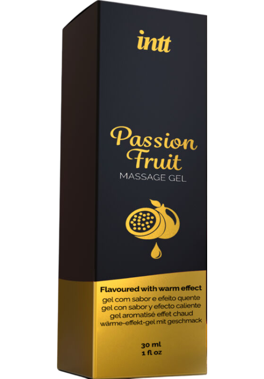 Κρέμα μασάζ με γεύση passion fruit σε συσκευασία 30  ml